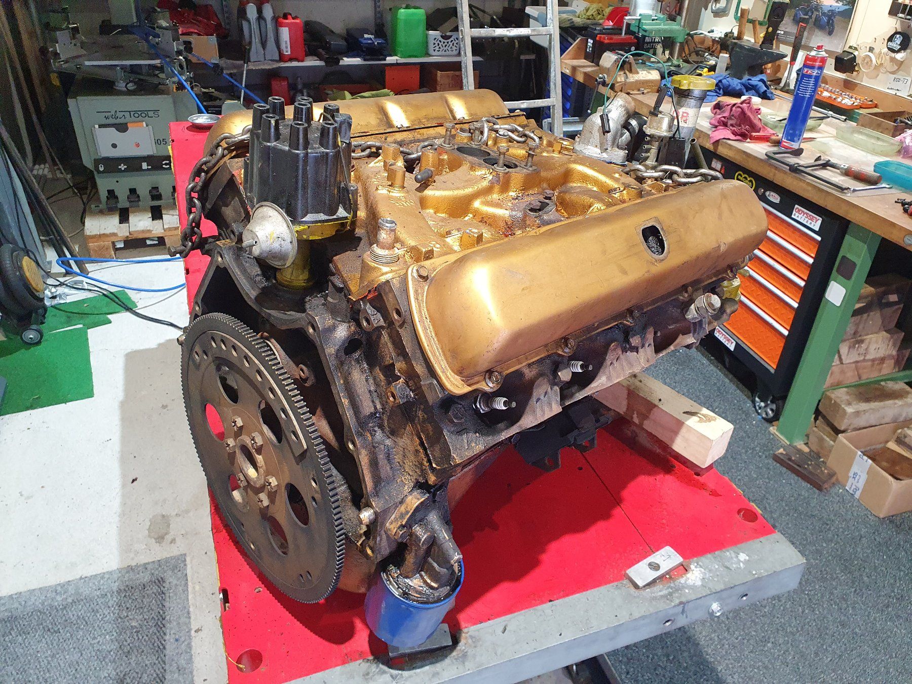 Oldsmobile Motori: Oldsmobile 350 Rocket Motor – Usato da Galgenen venduto da Bepfister 1