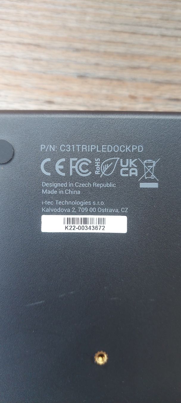 Docking station: USB-C Docking Station: 2x DP, HDMI, LAN, 3x USB 3.1, USB C – Usato da Rapperswil SG venduto da Indoc 2