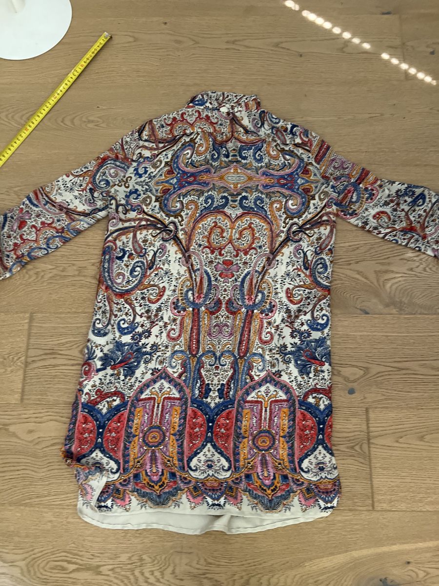 Zara Camicette: Tunika Bluse mit Paisley Muster, Gr. S – Usato da Oensingen venduto da SchickeDame 8