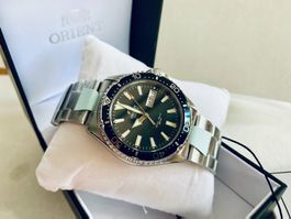 Orient Kamasu Mako III Saphir Green New !