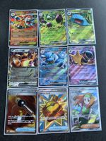 Verschiedene japanischen Pokémon EX-Karten