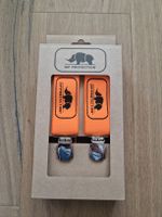 10xNeu Hosenträger SIP PROTECTION orange elastisch Top Preis
