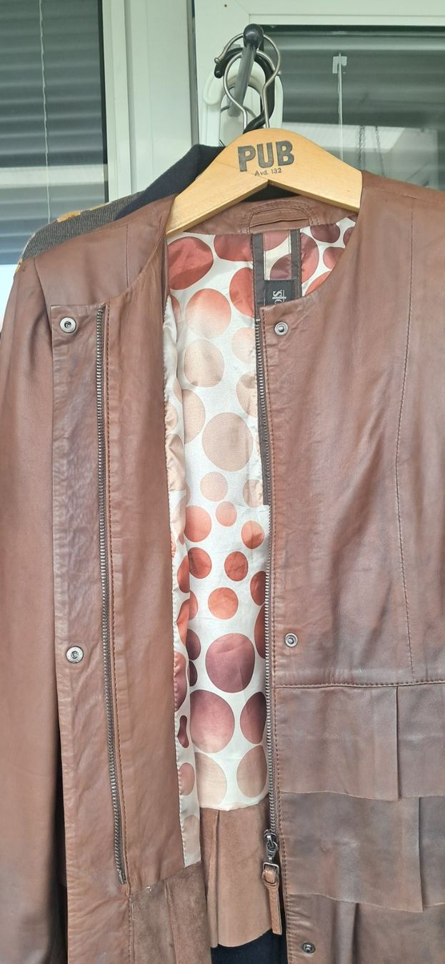 Bernardo Giacche: Edle Designer-Lederjacke aus Lammleder – Usato da Chur venduto da Okapi77 6