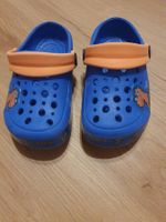 Gummischuhe, Badeschuhe Gr. 23 blau, Dinos, neuwertig