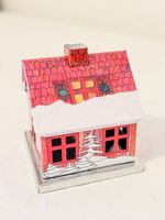 Süsses Miniatur Räucherhaus – Dekoration für die Festtage