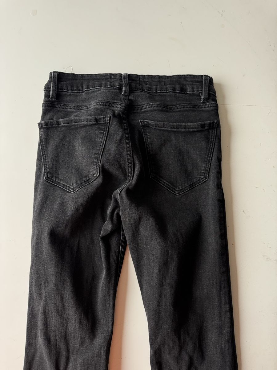 Mango Jeans: Black Flare Jeans Mango Denim Distressed, goth – Neu (gemäss Beschreibung) aus Zürich von forestF4iry 7
