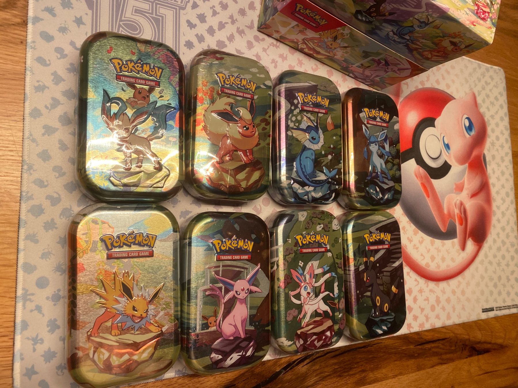 Pokémon Carte collezionabili: Prismatic Evolutions: Mini Tin Display all Artwork EN ab 1🔥 – Nuovo (secondo la descrizione) da Hausen AG venduto da Shrade 1