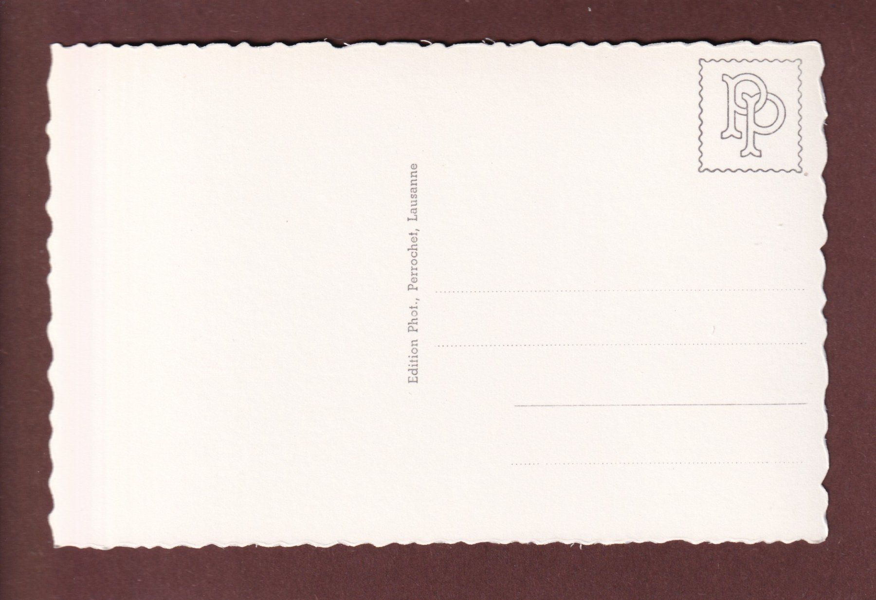 Cartoline postali: SIMPLONSTRASSE - Schallbett – Usato da Pully venduto da nicecards-shop 1