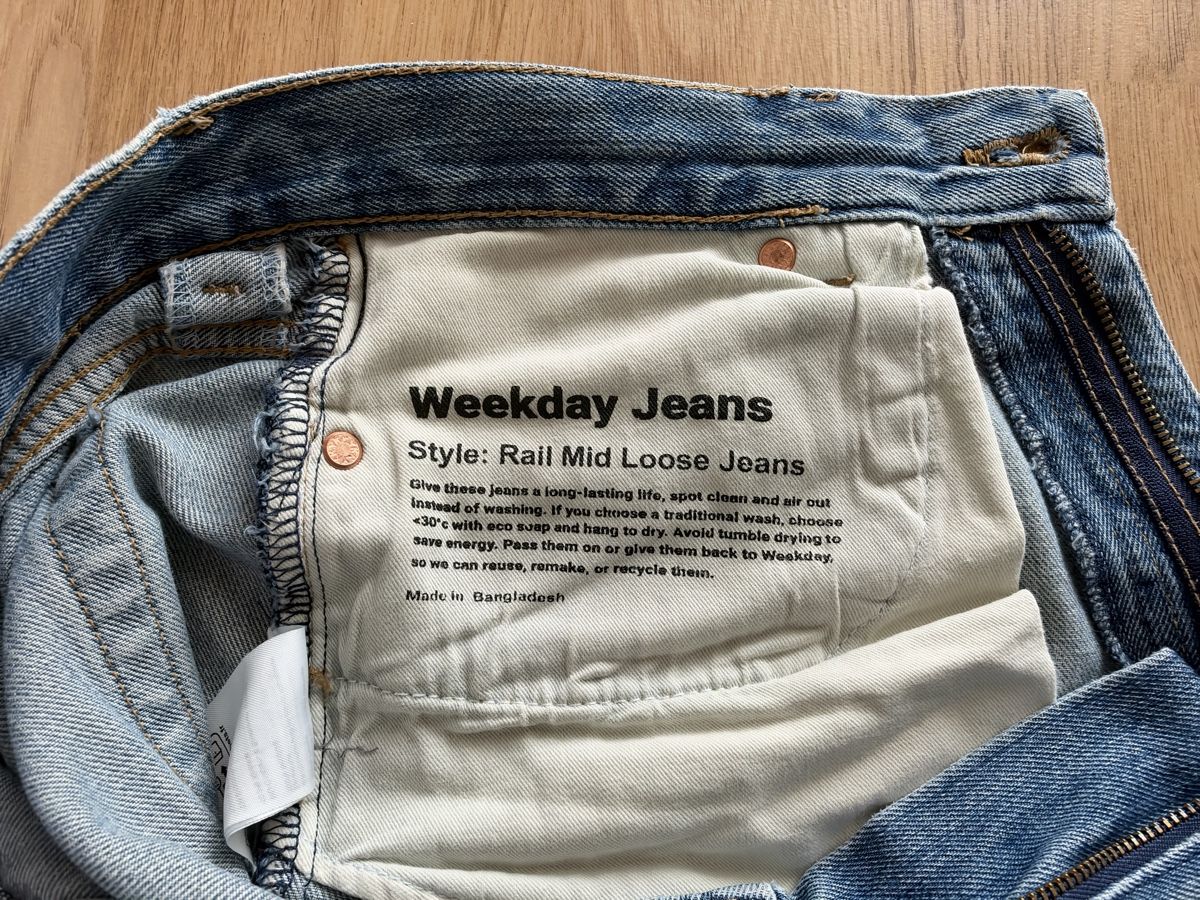 Weekday Jeans: Jeans Weekday Rail – Usato da Chavannes-Renens venduto da blissmo 3