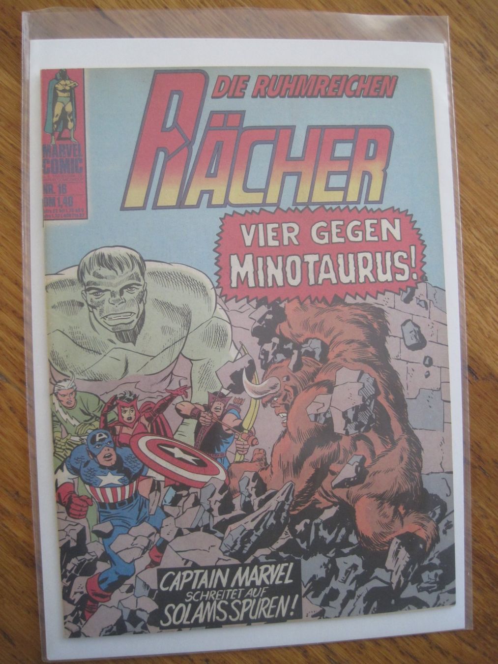 Fumetti: Die Ruhmreichen Rächer Nr 16 Avengers   1974 Williams Comic – Usato da Gossau SG venduto da Noryflory
