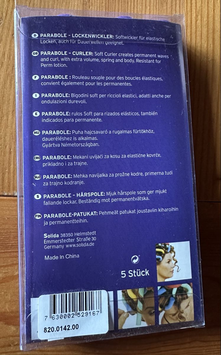 Lockenstäbe & Haarglätter: Curler Company Parabole Softwickler – Neu und originalverpackt aus Grächen von Walterli_88 3