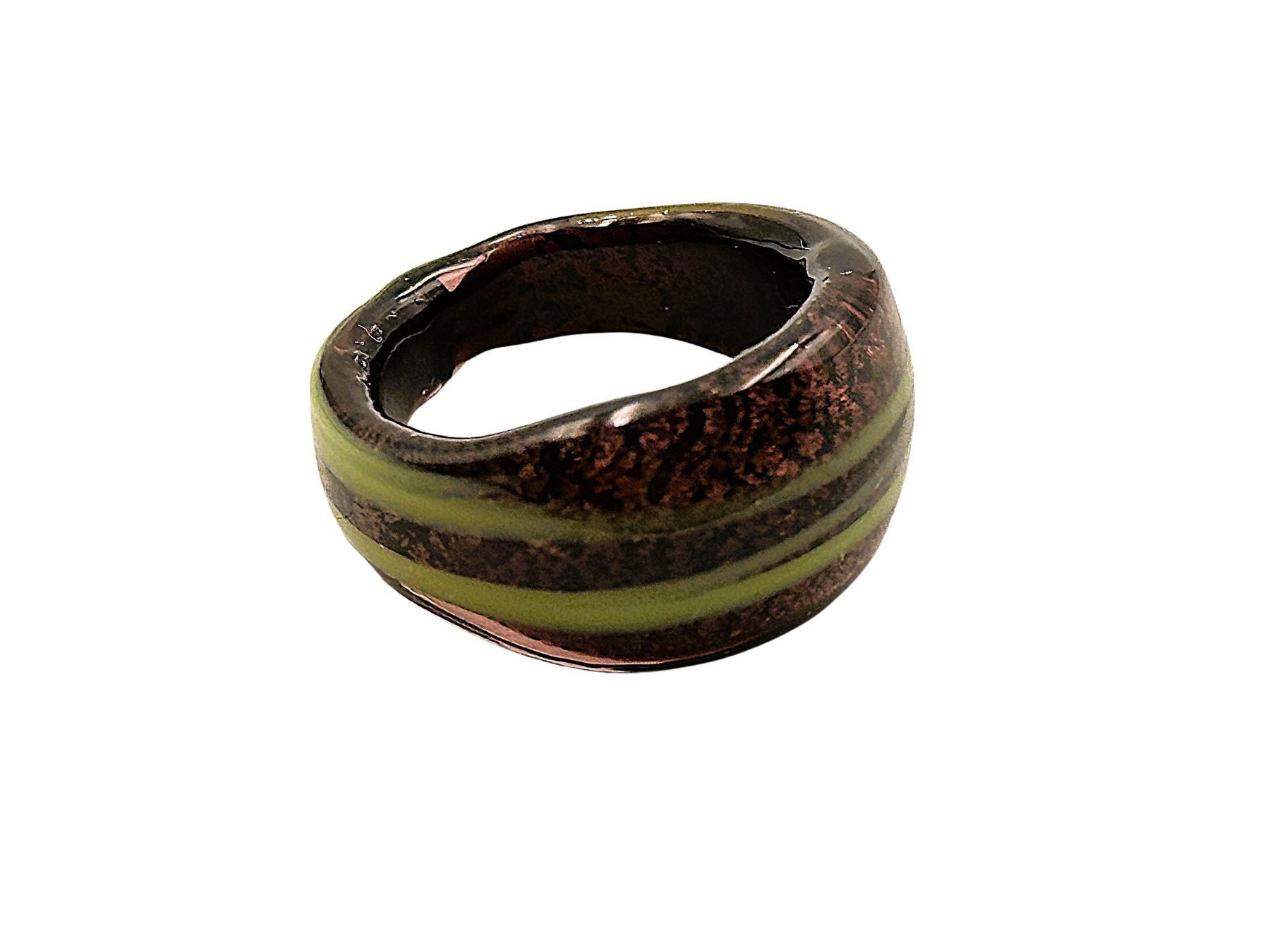 Murano Anelli: Ring Murano Glas G 54 Breite 12mm – Nuovo e nell'imballaggio originale da Oberkulm venduto da Murano-Schmuck 2