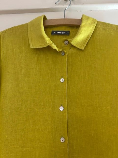 Vestiti: Leinenkleid gelb, Grösse 46 – Usato da Luzern venduto da Ruth412 2