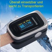 OLED Pulsoxymeter mit PI und RR Anzeige (M170)