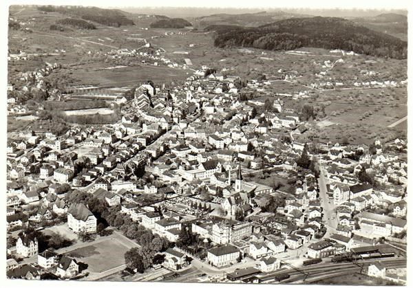 Cartoline postali: WIL SG Flugaufnahme – Usato da Jona venduto da philajona