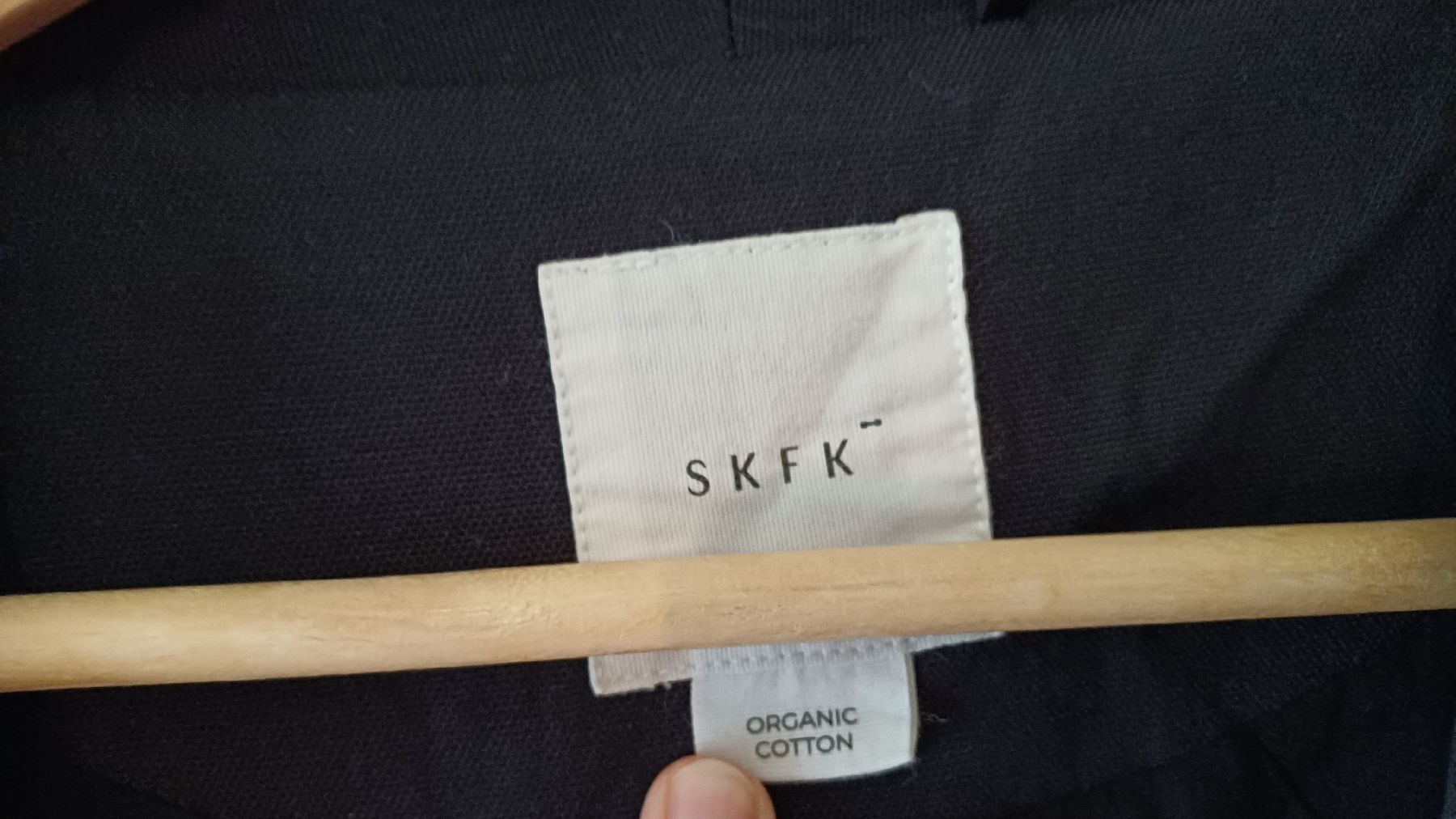 Giacche: Schwarzer Blazer Gr. 36 SKFK Organic Cotton  – Usato da St. Gallen venduto da luc_kw7x 3