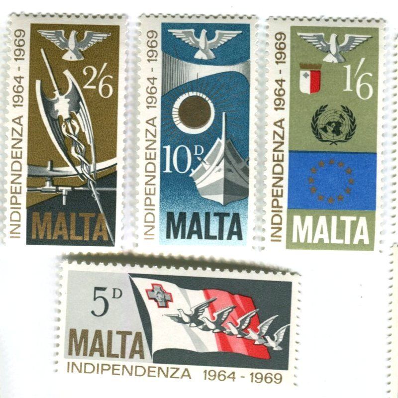 Alle Briefmarken: Briefmarken "Tag der Unabhängigkeit". Malta – Neu und originalverpackt aus Basel von Butsch5