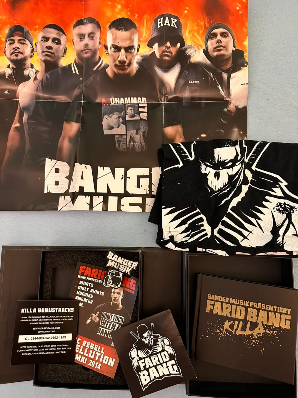 CD: Farid Bang Killa Fanbox – Usato da Liebefeld venduto da Ronaldo-1996 1