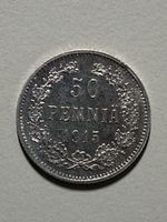 Finlande - 50 pennia - 1915 - AG 