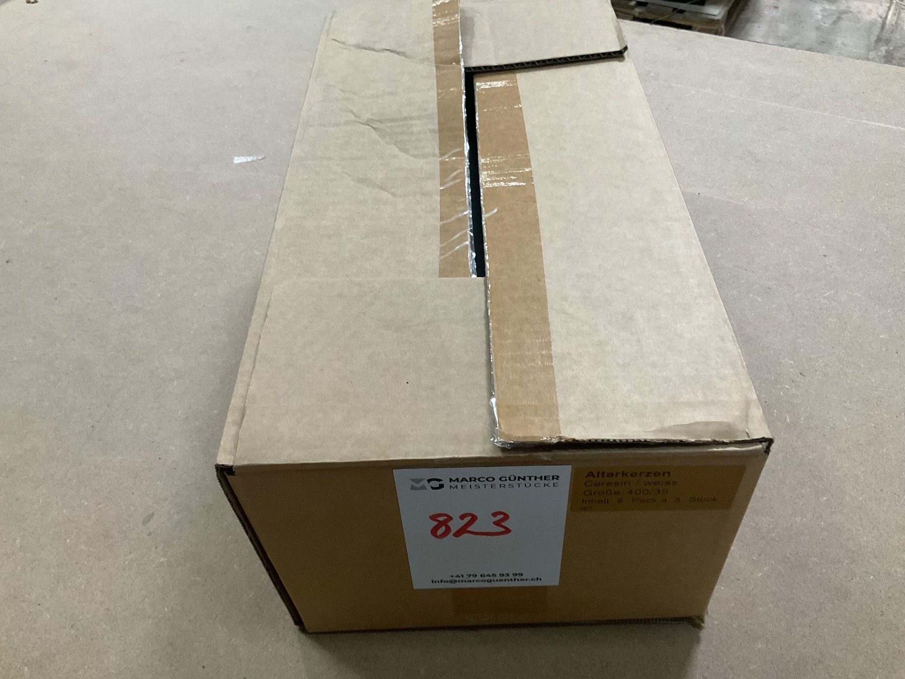 Candele: 823 Posten Altarkerzen aus Liquidation – Nuovo (secondo la descrizione) da Derendingen venduto da Meisterstuecke 2