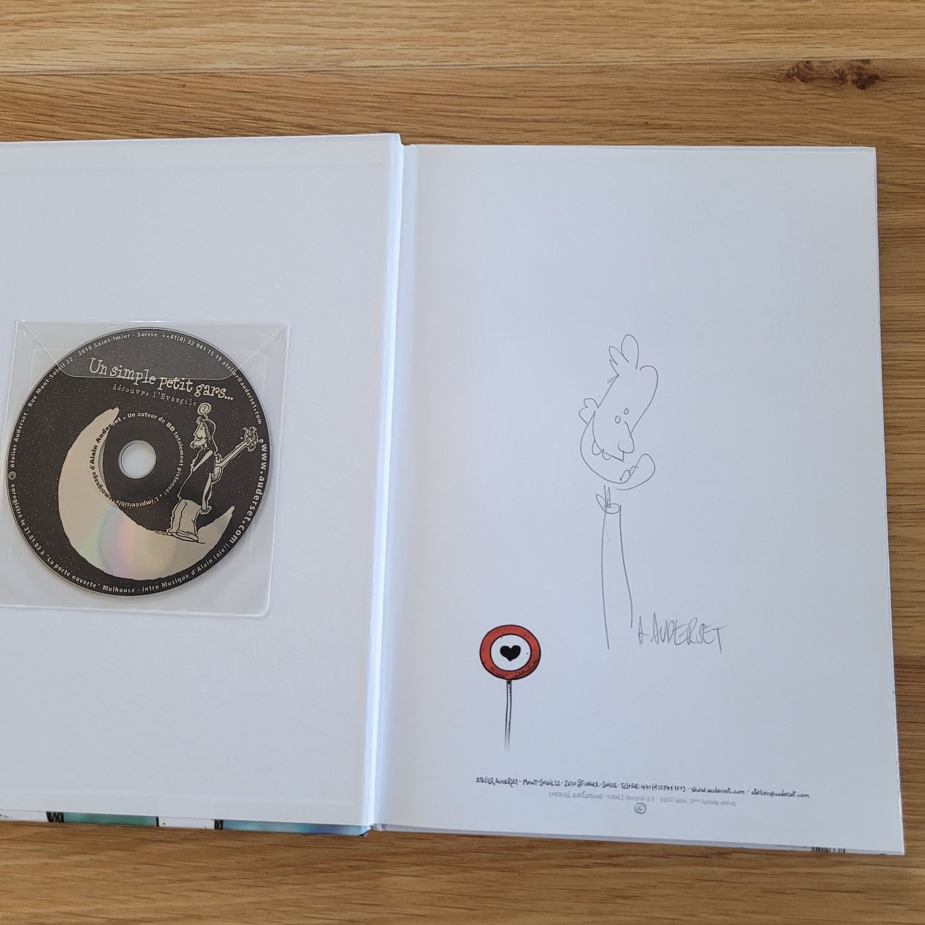 Fumetti: BD Dédicace Marcel Tome 1 Avec CD inclus – Usato da Biel/Bienne venduto da Destockweb 2