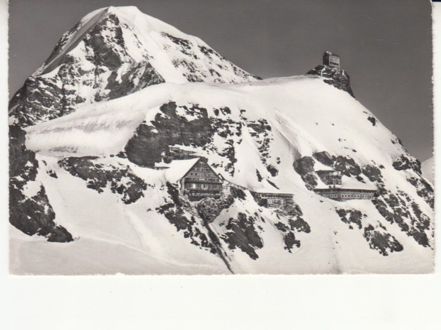 Ansichtskarten: Jungfraujoch ca. 1950 – Gebraucht aus Bürglen TG von StampGraf