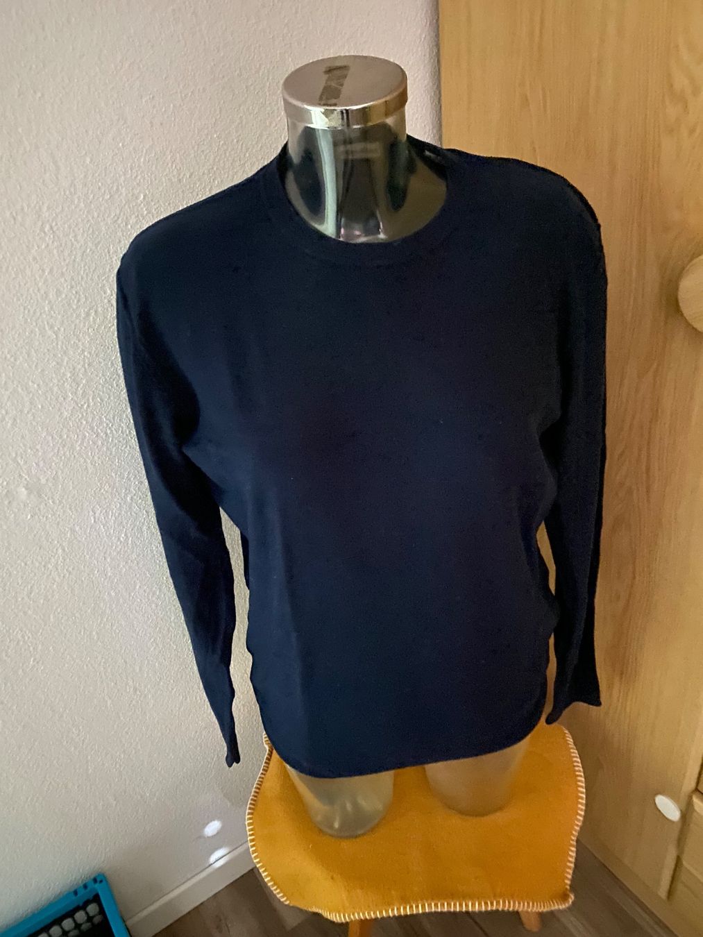 Jack & Jones Maglioni & Felpe: Jack&Jones Herren -Pulli  Grösse M  dunkelblau  - 10% Leinen – Usato da Allenwinden venduto da Obalu