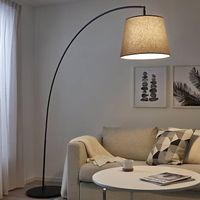 Stehlampe grau (IKEA: Skottorp/Skaftet)