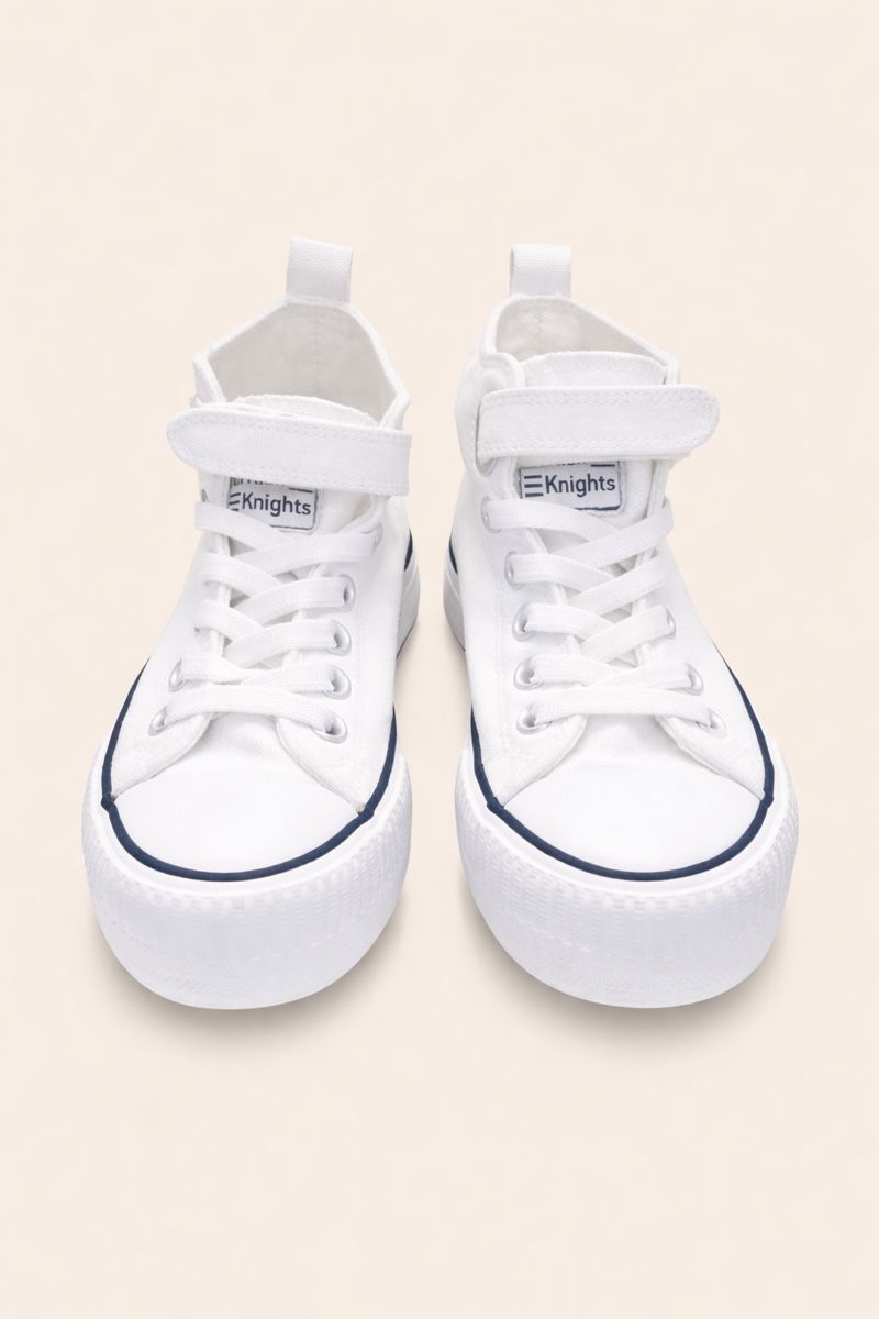 Chaussures garçon: BASKETS MONTANTES BLANCHES BK – Neuf (Voir description) à Lausanne par mar_6snp 1