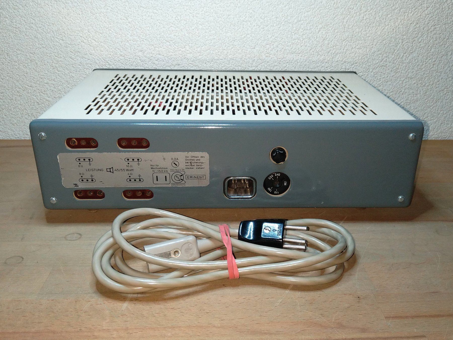 Dynacord Amplificatori: Dynacord Eminent EMT – Usato da Villeneuve venduto da Mortacci_tua 1