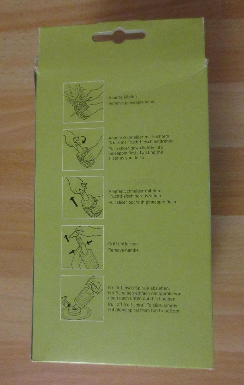 Tchibo Elettrodomestici da cucina: Ananas Schneider – Usato da Kaisten venduto da renault015 4