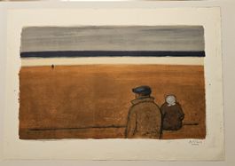 Hans Potthof Original Lithografie épreuve d'artiste 90x63cm