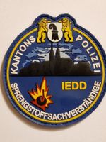 Polizei Abzeichen Bomb Squad Basel Pvc Klett