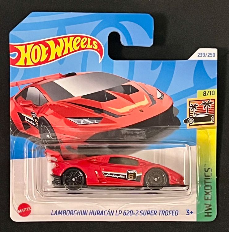 Hot Wheels Lamborghini Huracán LP 620-2 Super Trofeo 239/250 (Neu und ...