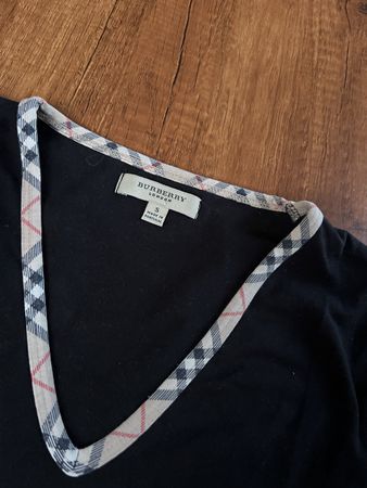 Damen T-Shirt Burberry schwarz Grösse S guter Zustand