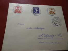 2.VII.14., SCHWEIZ. LANDESAUSSTELLUNG BERN. NACH LEIPZIG - R