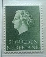 Niederlande 1955 Königin Juliane 2.5 Gulden postfrisch