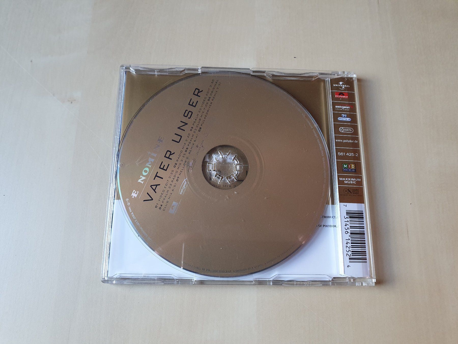 CDs: E-Nomine Vater Unser – D'occasion à Stansstad par collectorsshop 1