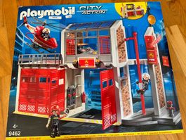 NEU Playmobil 9462 Grosse Feuerwehrwache City Action