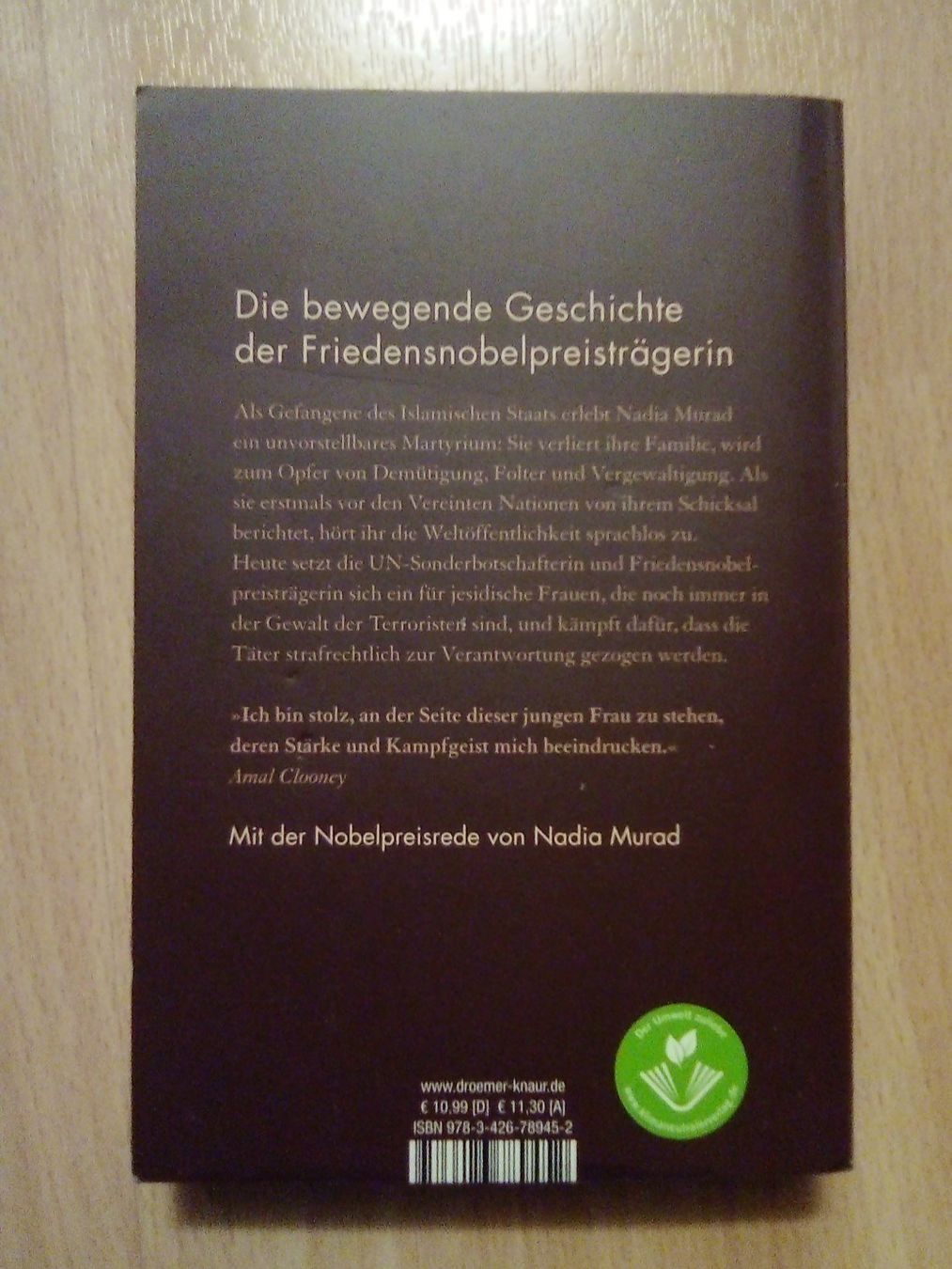 Libri: Ich bin eure Stimme Nadia Murad – Usato da Winterthur venduto da Colonica 1