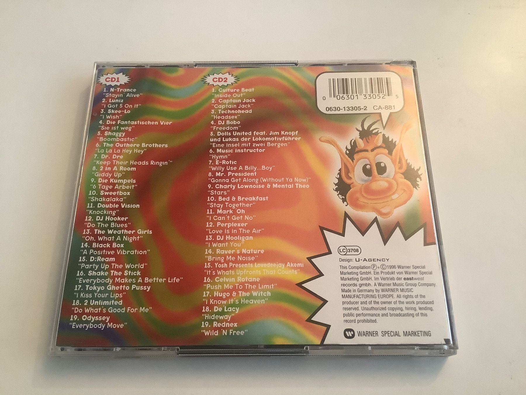 CD: Hugo‘s Mega Dance 96 / 2 CDs – Usato da Dübendorf venduto da Shreck 1