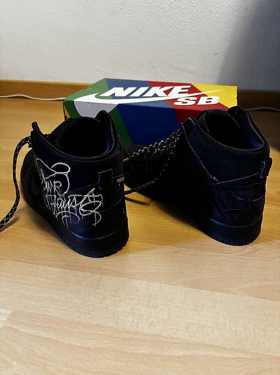 Herrenschuhe: Nike SB Dunk High FAUST Black Gold – Gebraucht aus Breganzona von gab_b5wr 2