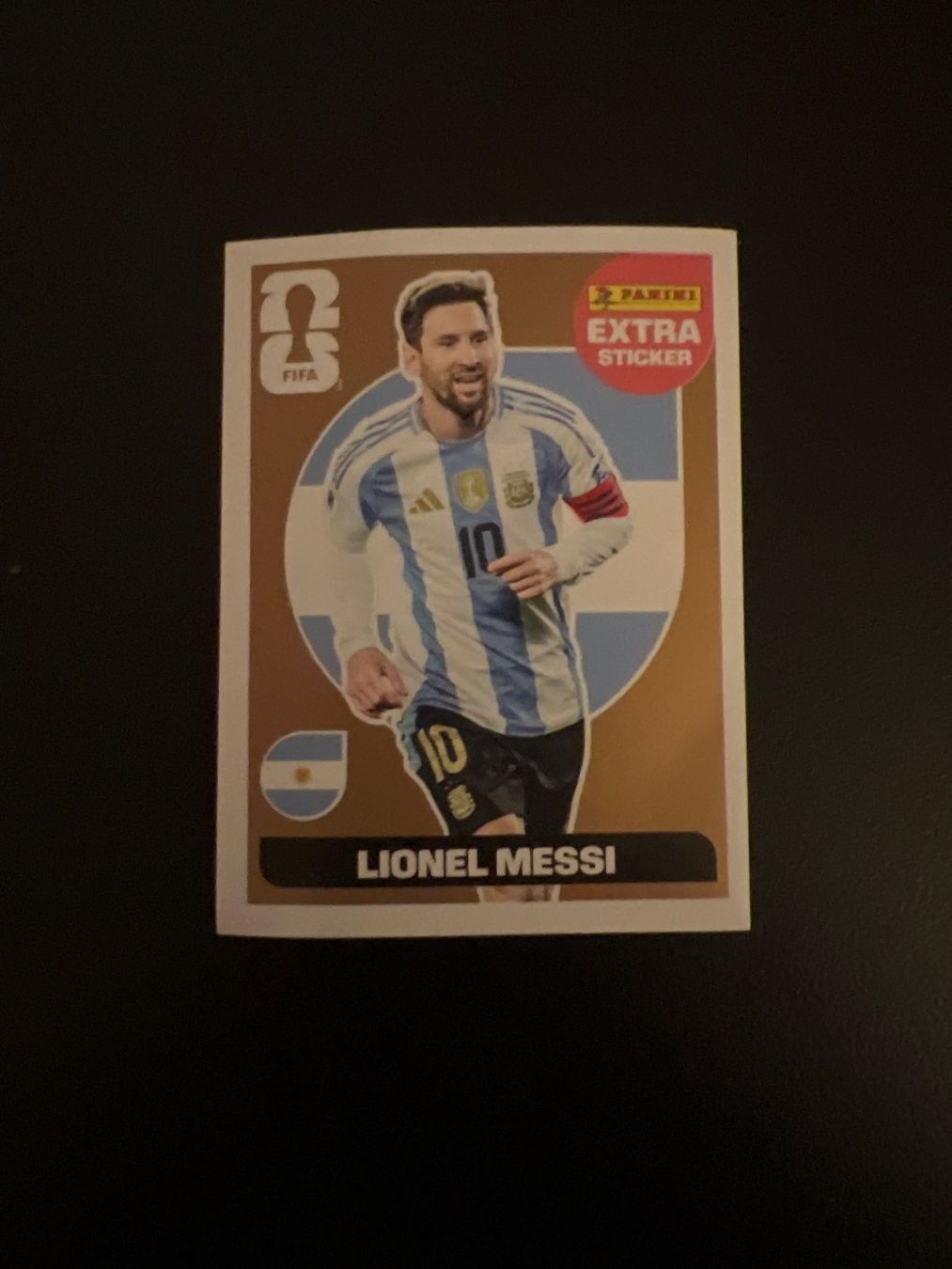Panini Carte collezionabili: Lionel Messi Panini Extra Sticker Bronze – Usato da Ottikon venduto da Sommerferien19