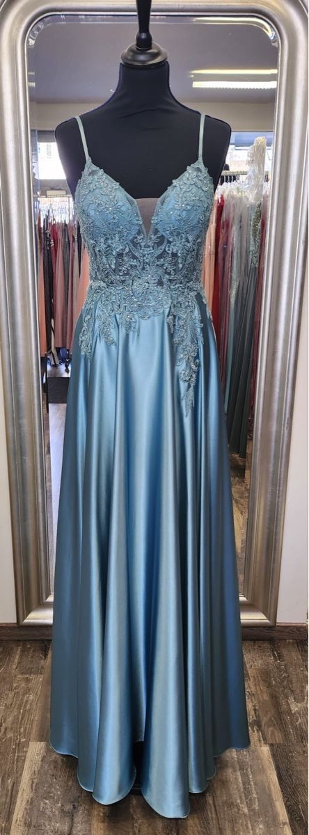 Kleider: Elegantes Abendkleid mit Spitze Gr. 34 – Neu (gemäss Beschreibung) aus Schlatt ZH von mak_wrr6