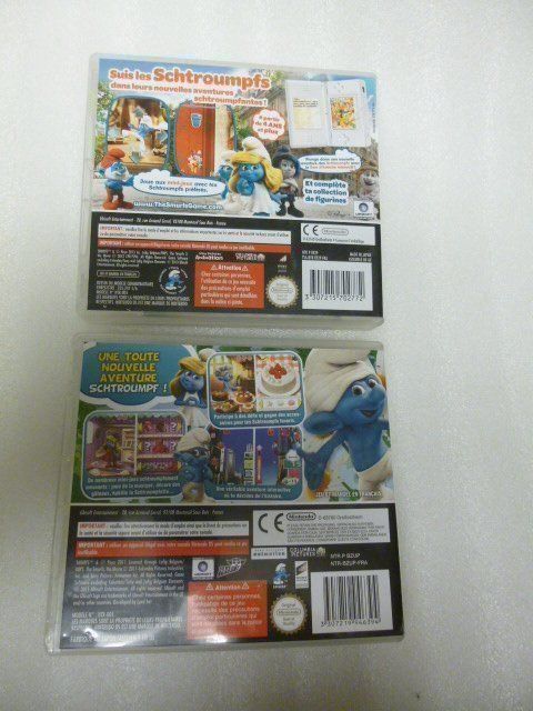 Nintendo Giochi: 2x  Les Schtroumpfs - Nr 1 + 2 - Nintendo DS – Usato da Pambio Noranco venduto da Pol69 1