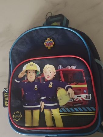 Kinder Rucksack Feuerwehrmann Sam dunkelblau