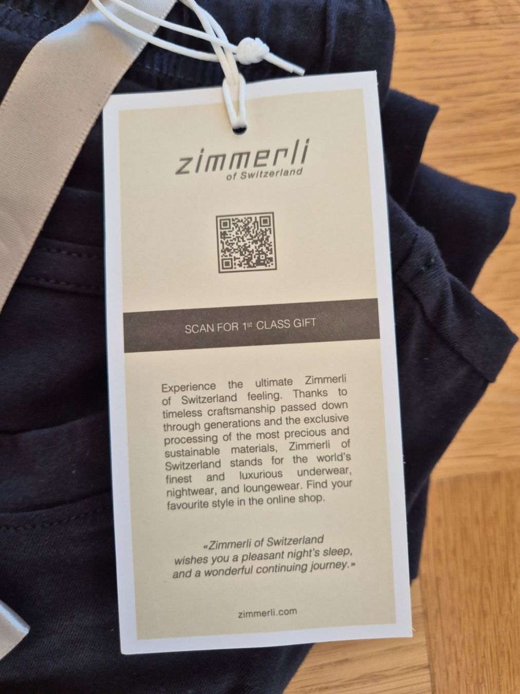 Zimmerli Pyjamas: Swiss First Class Pyjama Grösse M – Neu und originalverpackt aus Zürich von thomastbbauer 1