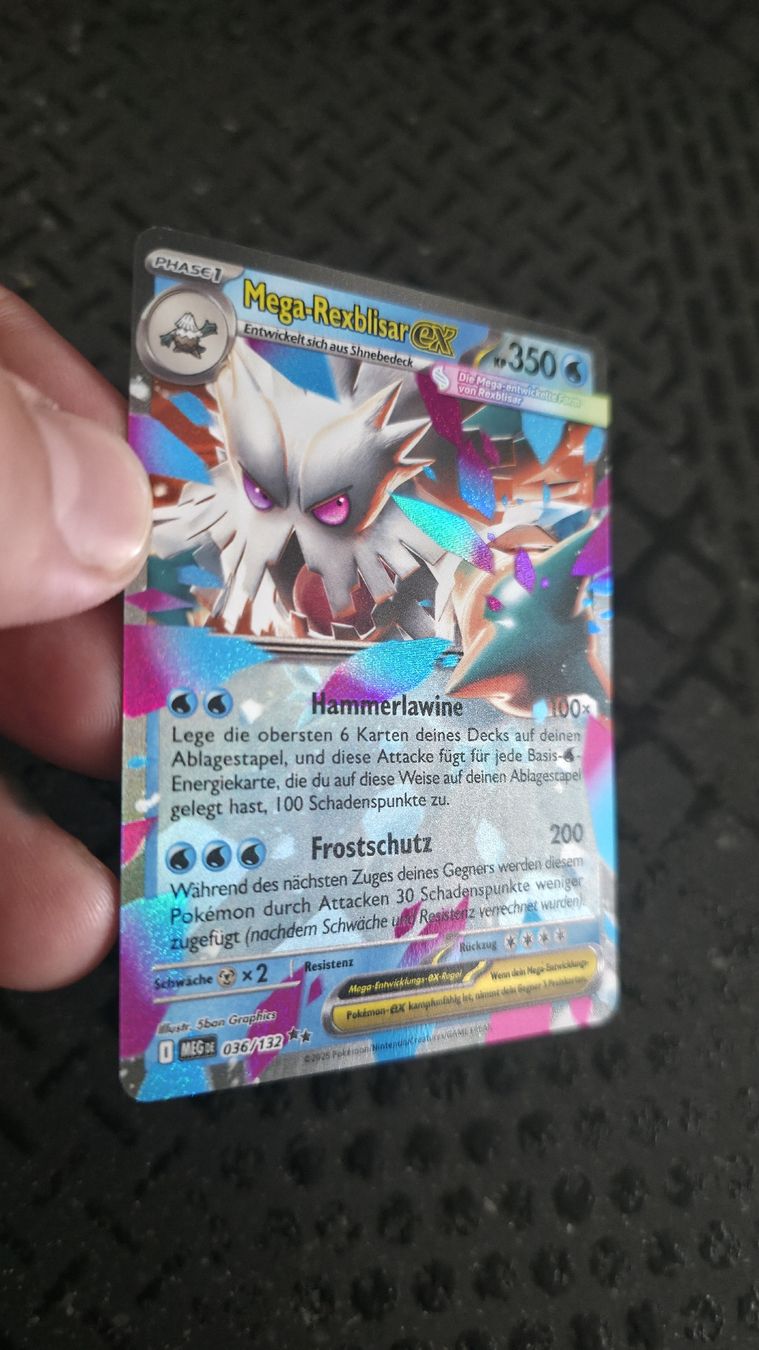 Pokémon Cartes à collectionner: Mega-Rexblisar EX  (Boosterfrisch) – Neuf (Voir description) à Rorschach par Craint 1