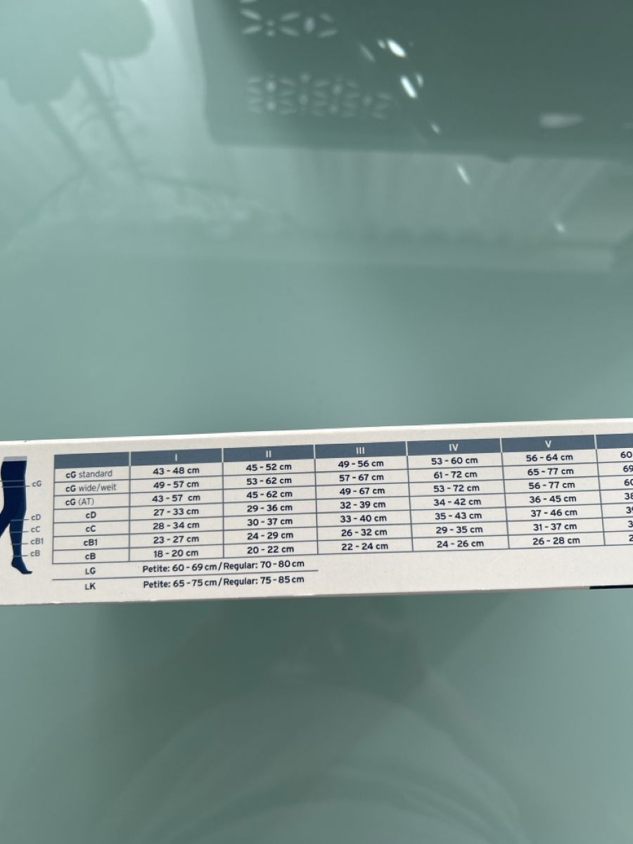 Jobst Chaussettes: Jobst Basic Kompressionsstrumpf schwarz Grösse III neu – Neuf avec emballage d'origine à St.Gallen par lala19 4