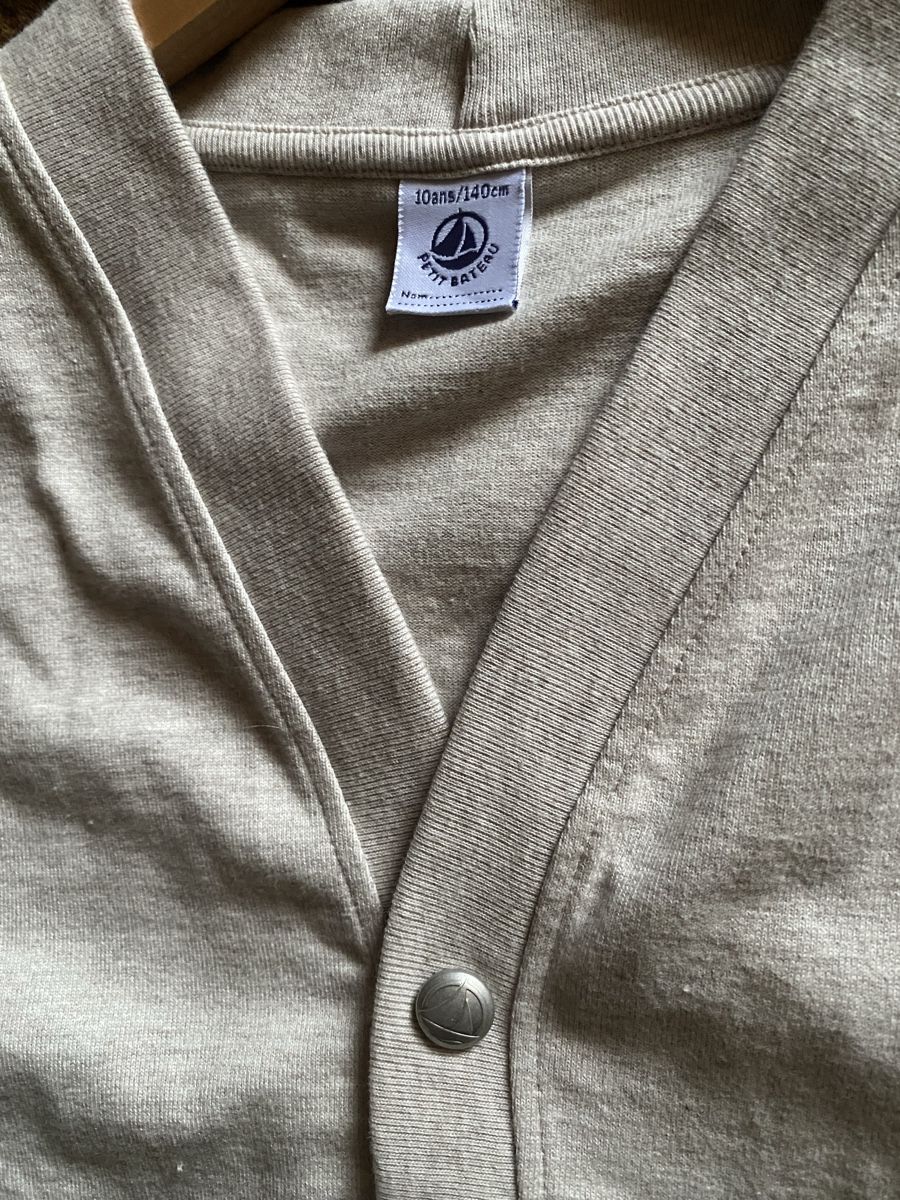 Petit Bateau Gilet & Giacche: Cardigan Petit Bateau, beige, 10 ans – Nuovo (secondo la descrizione) da Geneve venduto da Monthoux13 2